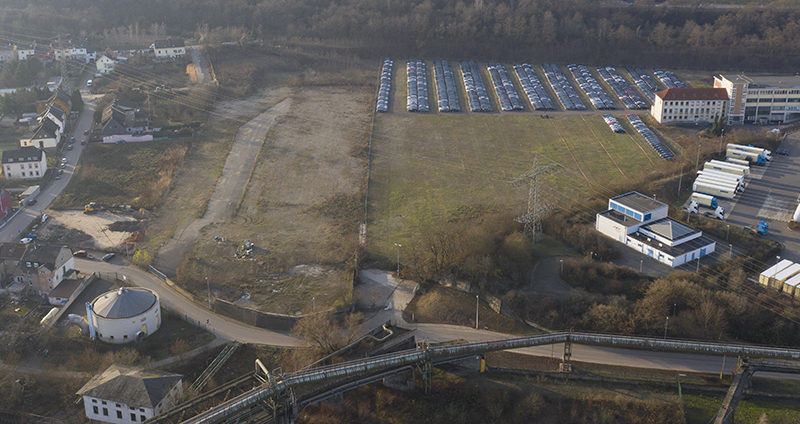 Früheres Kraftwerksgelände in Völklingen-Wehrden wird zum Gewerbegebiet