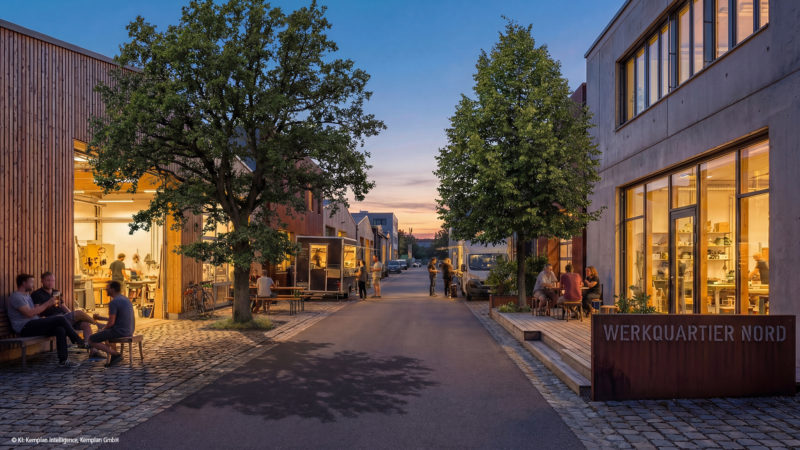 Urbanes-Feeling statt Feierabendstille: Wenn Stadtplanung und Wirtschaft gemeinsame Sachen machen. Urbanes-Feeling statt Feierabendstille: Wenn Stadtplanung und Wirtschaft gemeinsame Sachen machen.